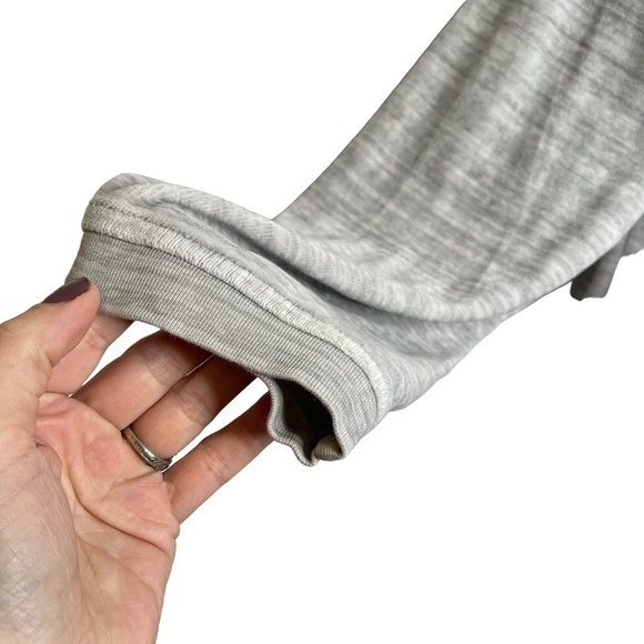 Grey Velour Crew Neck Sweatshirt With Tie Back 🖤 - Picture 5 of 10